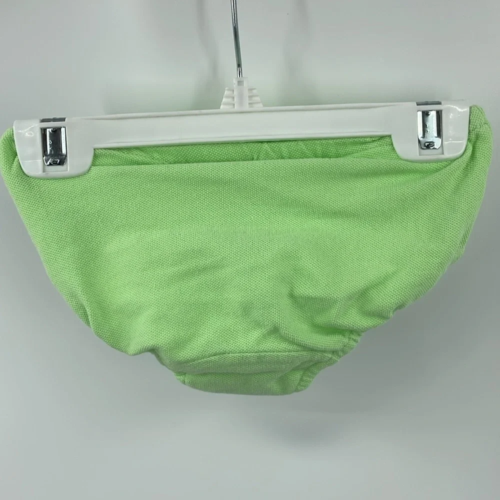 Ralph Lauren 2 pc green pink polo tennis skirt dress bloomer set Size 6M